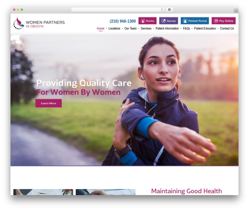 Backyard Theme theme WordPress - womenpartners.com
