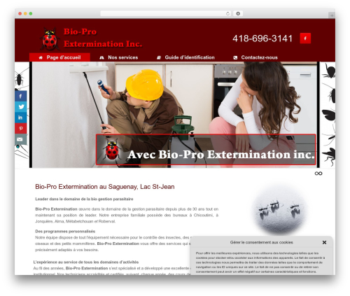 Gator Forms: the WordPress Contact Form with bite! (pwebcontact) free WordPress plugin - bioproextermination.com