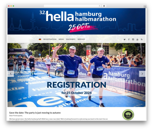 BMS WordPress theme - hamburg-halbmarathon.com