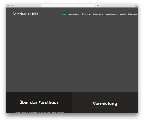 Divi form builder WordPress plugin - forsthaus-hoelli.ch