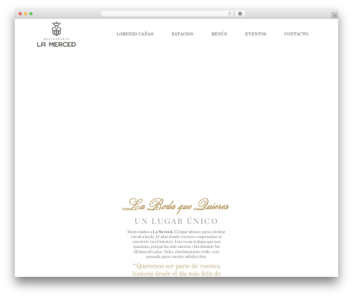 GeneratePress WordPress theme - www.restaurantelamerced.com
