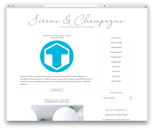 Edge plus WordPress plugin - sirensandchampagne.com