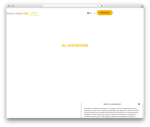 Chauffeur booking system WordPress plugin - www.geneva-airport-taxi.ch