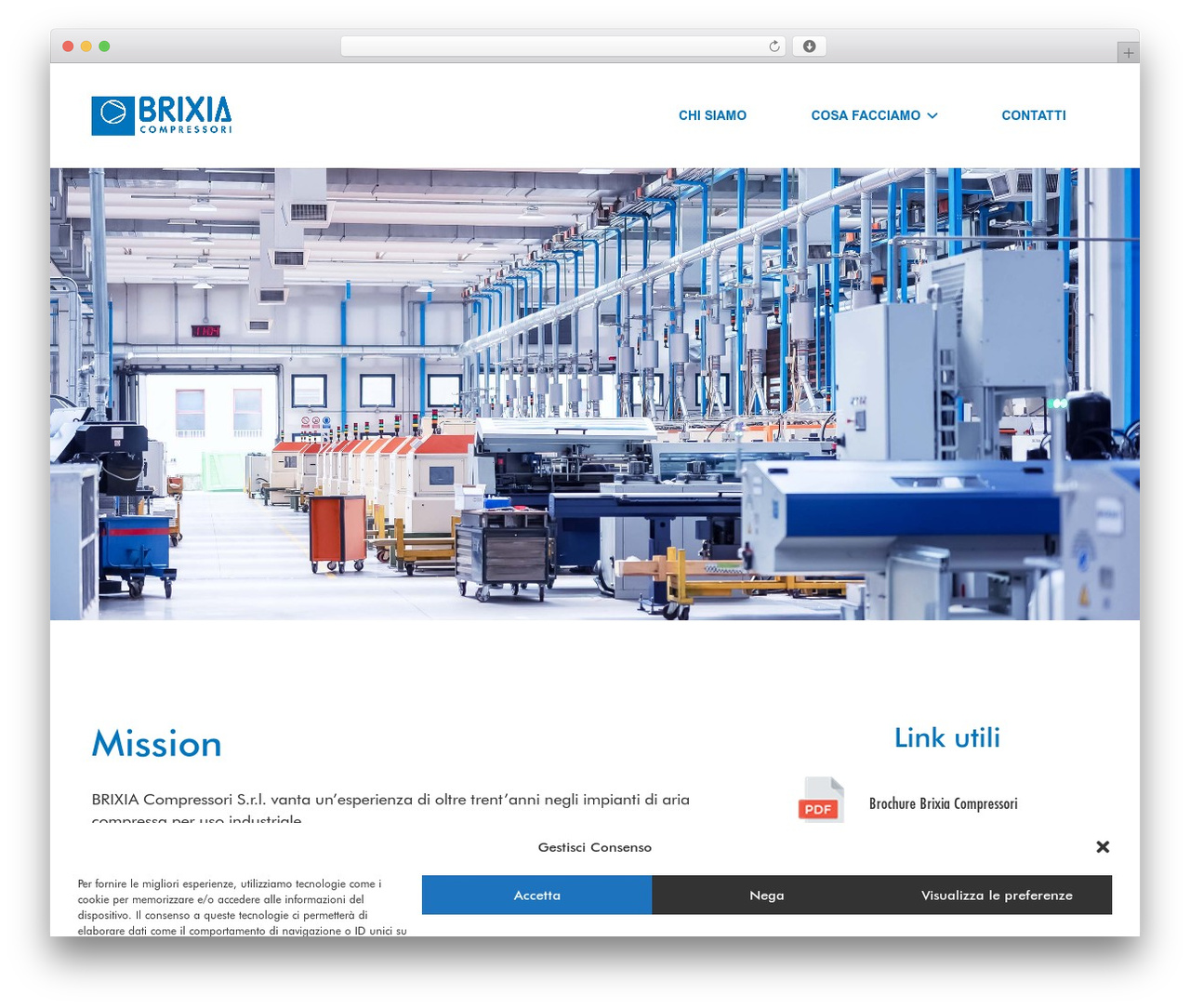 Impreza Child WordPress website theme - brixiacompressori.it