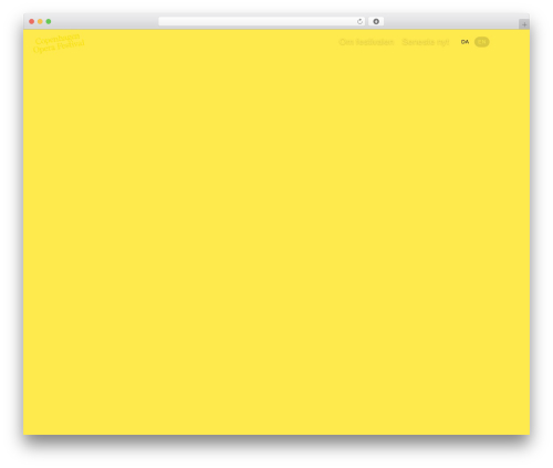 Qtranslate xt 3.16.1 WordPress plugin - operafestival.dk