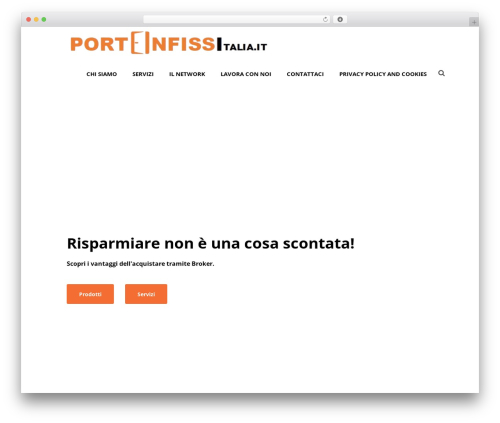 Optimizer PRO WordPress page theme - porteinfissitalia.it