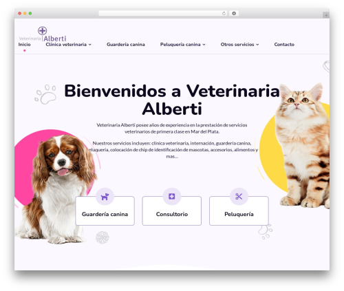 Petopia theme WordPress - veterinariaalberti.com