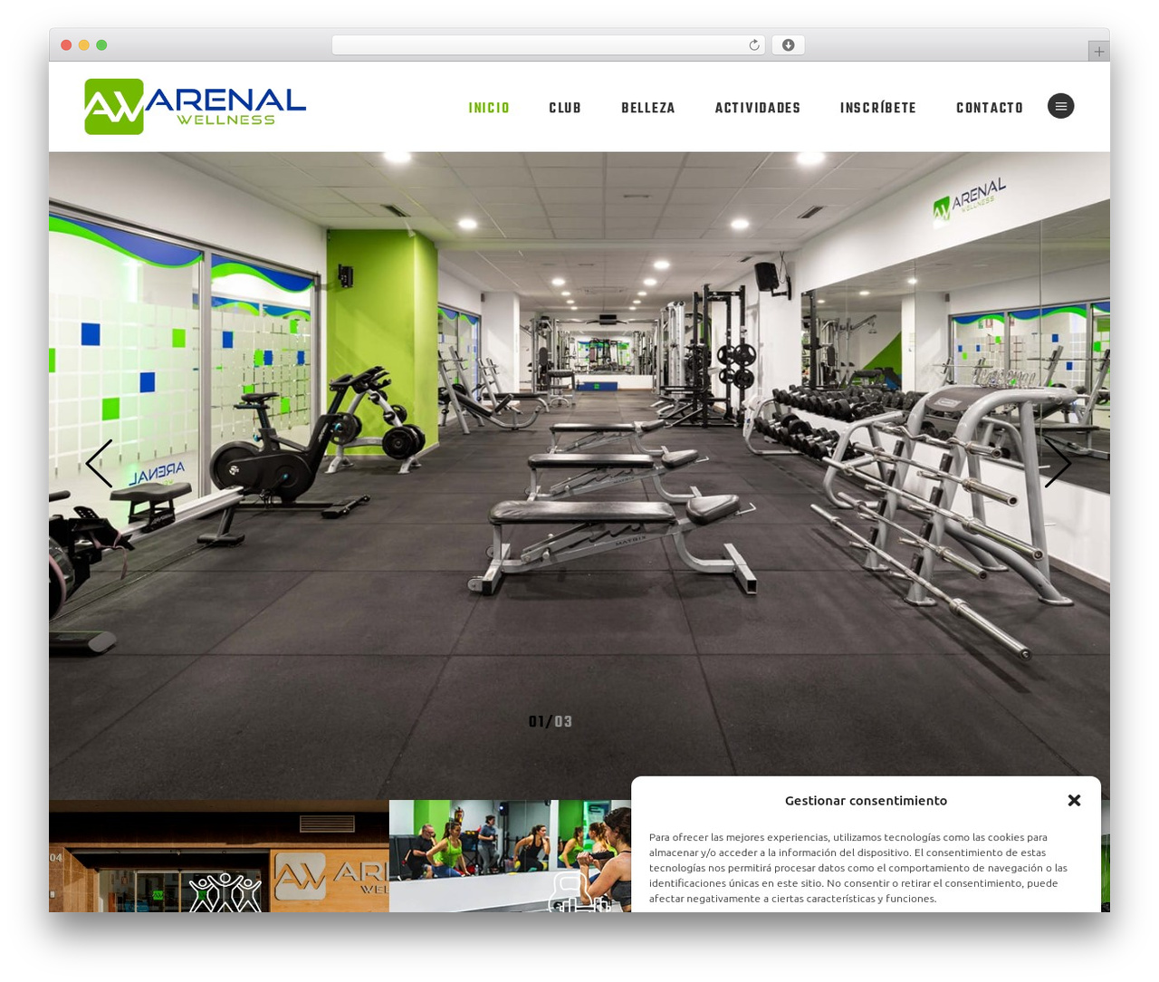 Prowess WordPress theme - arenalcenter.com Prowess WordPress theme - arenalcenter.com