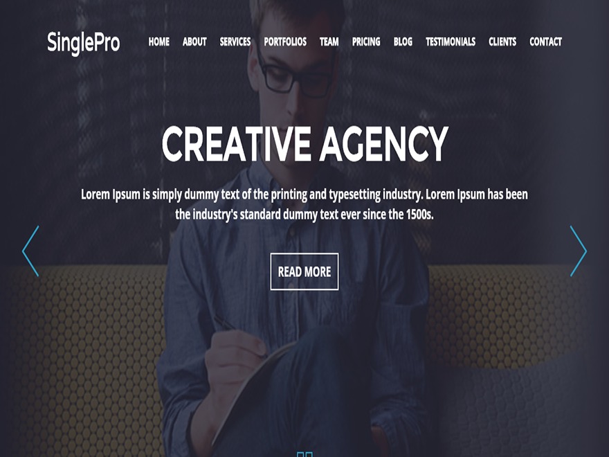 SinglePro WordPress theme by WpFreeware