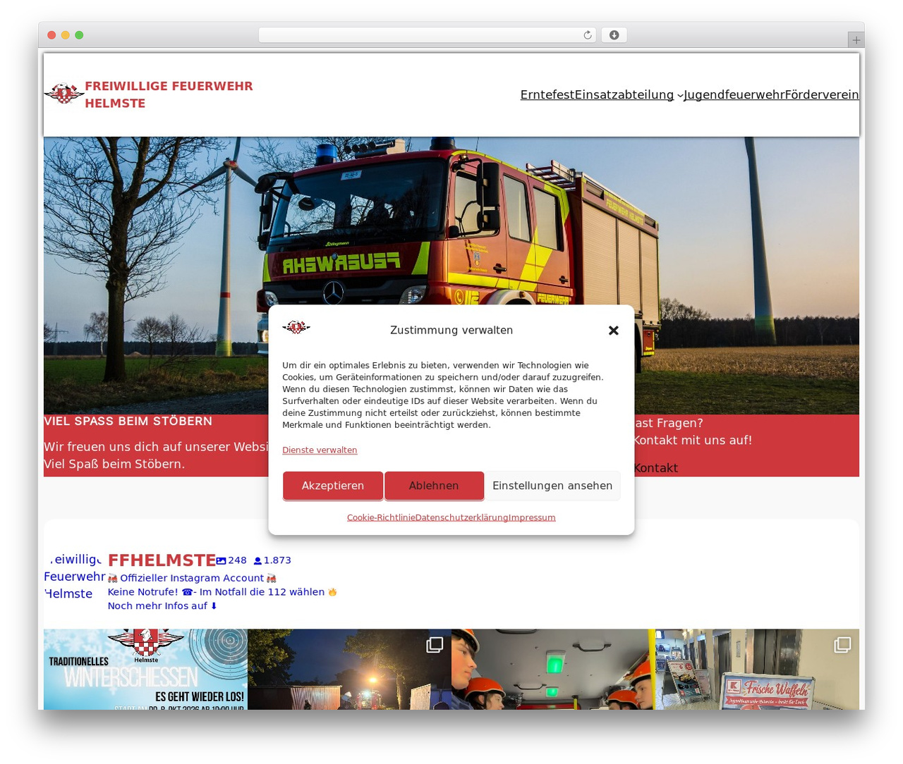 Theme WordPress Twenty Twenty-Four - feuerwehr-helmste.de