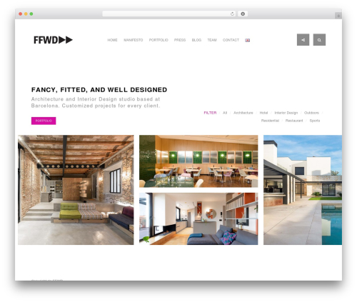 Throne WP theme - ffwd.es