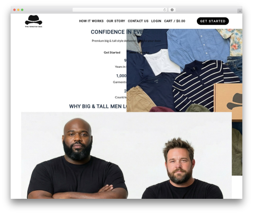 WordPress theme Flatsome - thewinstonbox.com