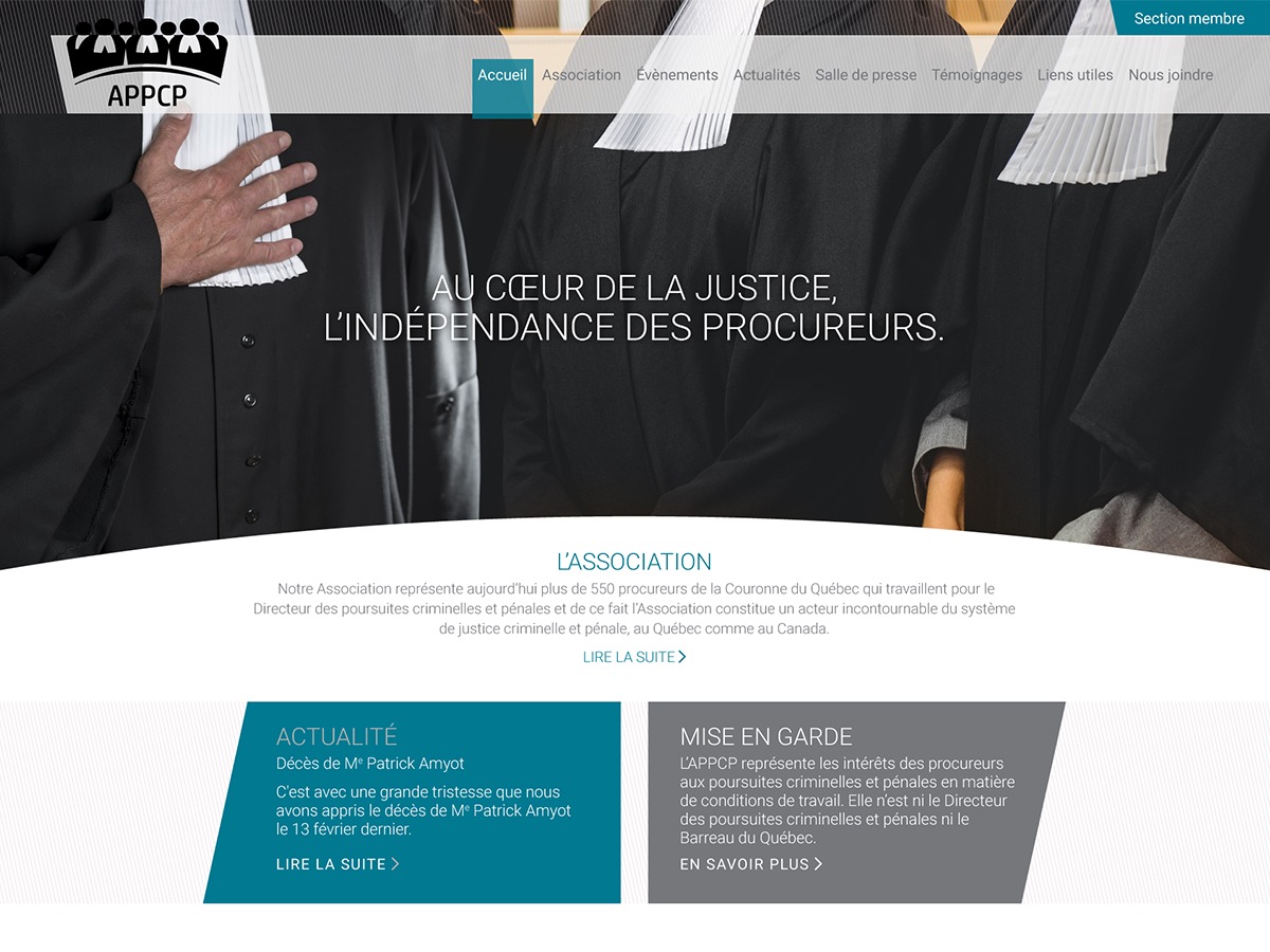 APPCP WordPress theme by Agence DoubleXpresso