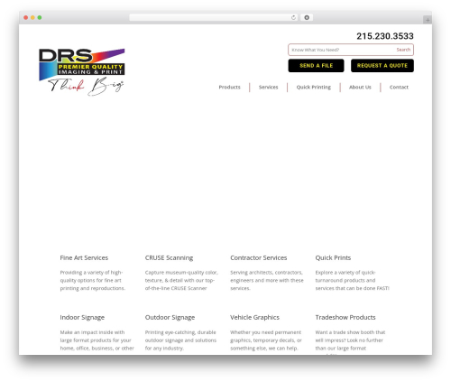 Best WordPress theme Divi - printdrs.com