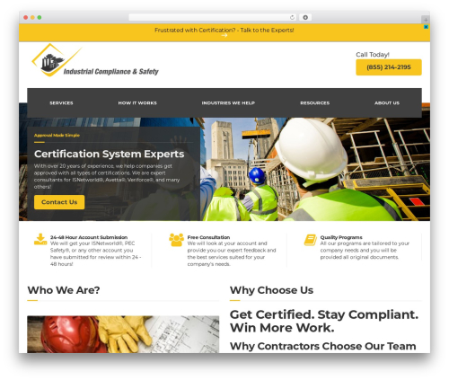 BuildPress WP Theme WordPress theme - industrialcompliancesafety.com