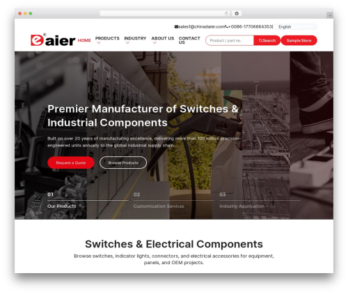 daier Theme theme WordPress - www.chinadaier.com