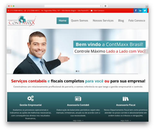 Envision theme WordPress - contmaxxbrasil.com