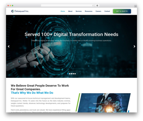 Slide addon for elementer WordPress plugin - dataqinc.com