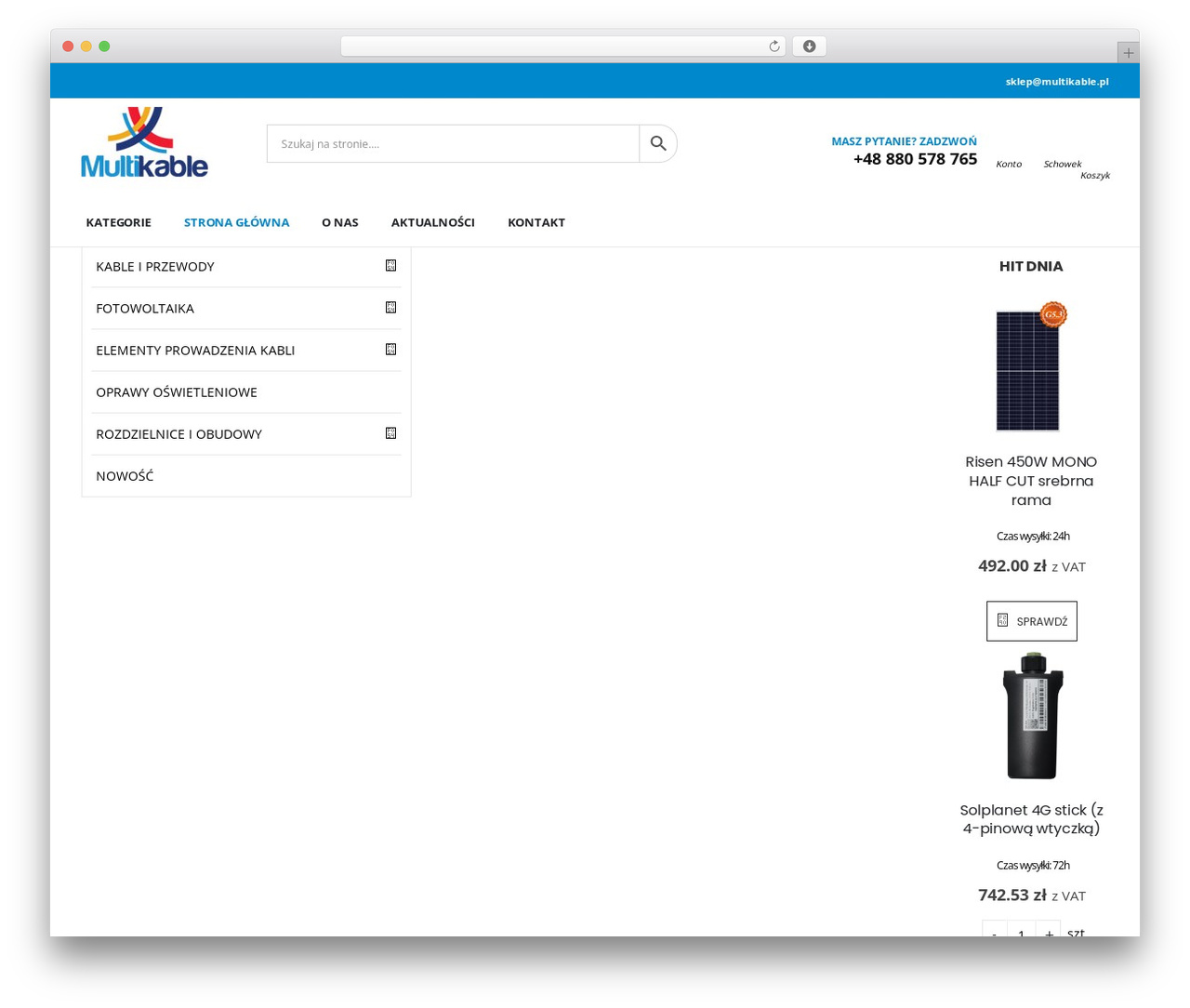 Multikable WordPress theme design - multikable.pl Multikable WordPress theme design - multikable.pl