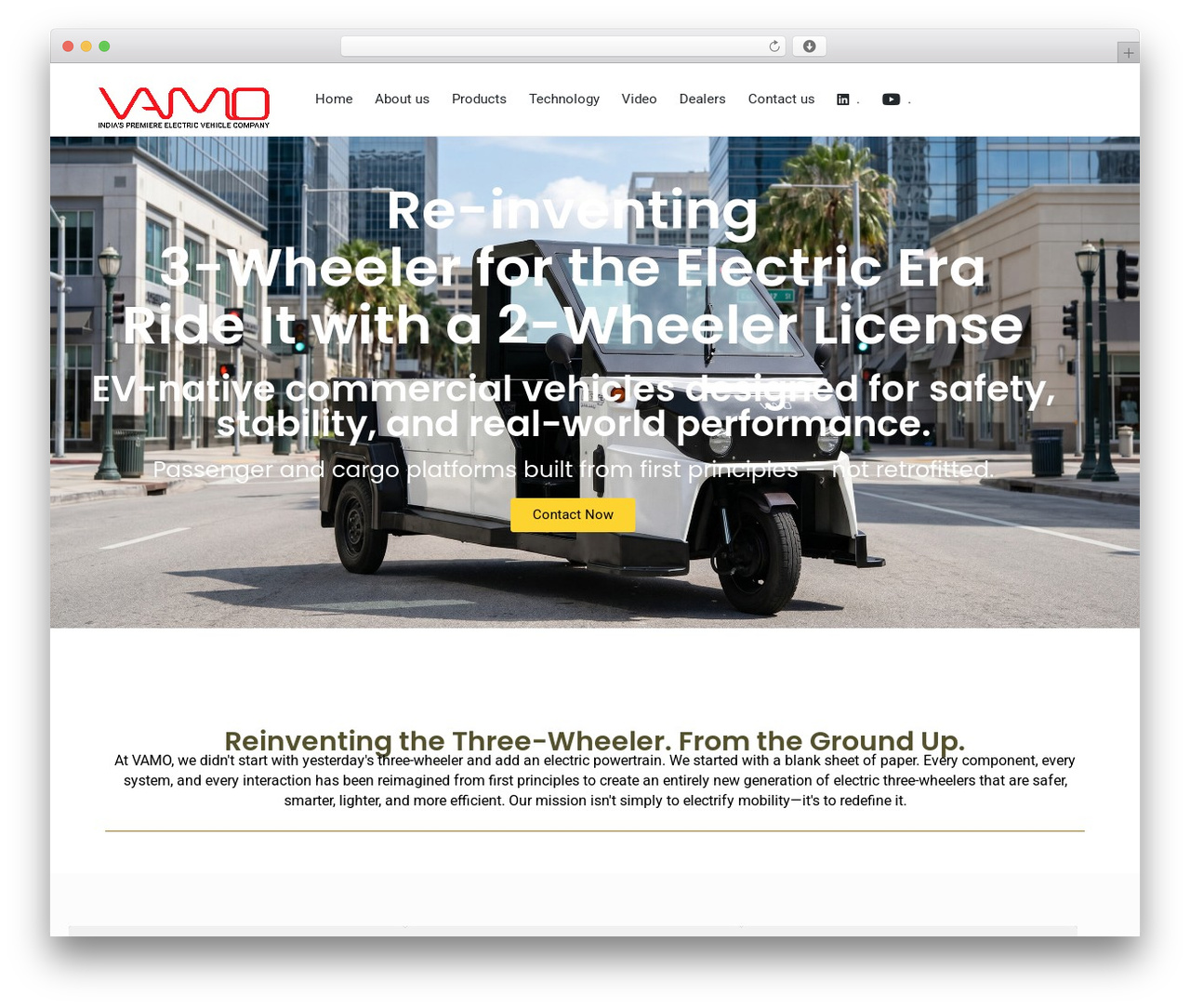 Sinatra top WordPress theme - vaidyuthimobility.com
