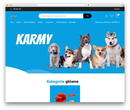 Theme WordPress Petio - pawik.pl