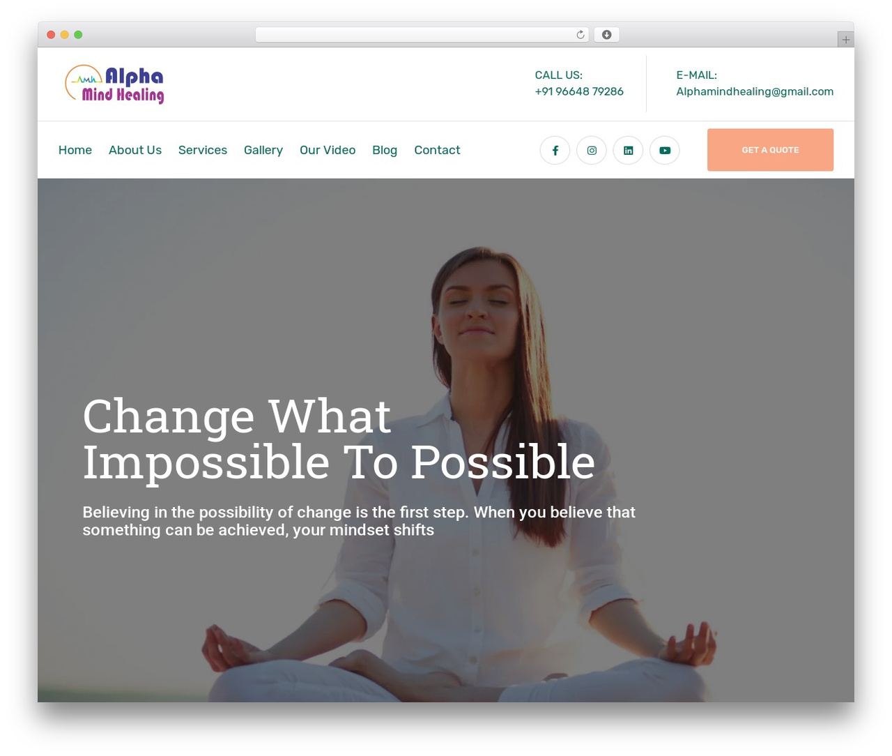 Theme WordPress Sycho - alphamindhealing.com