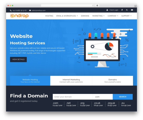 VirtuSky theme WordPress - endrop.com VirtuSky theme WordPress - endrop.com