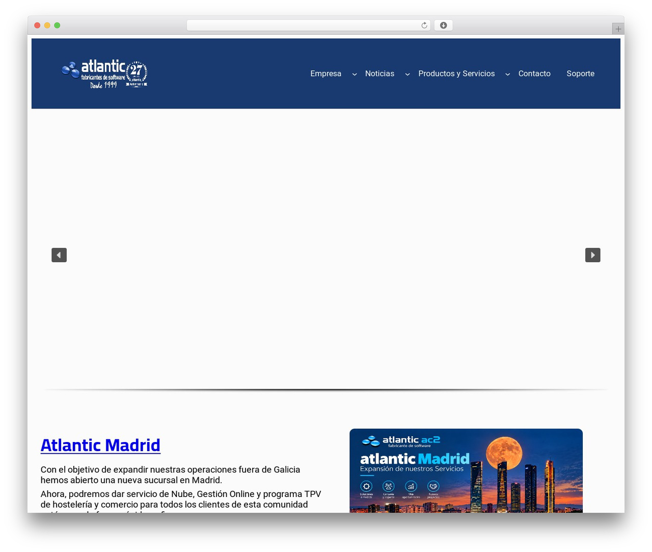 WordPress theme AC2 - ac2.es
