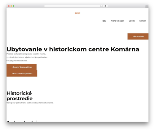 WP theme Hello Elementor - olymppenzion.sk