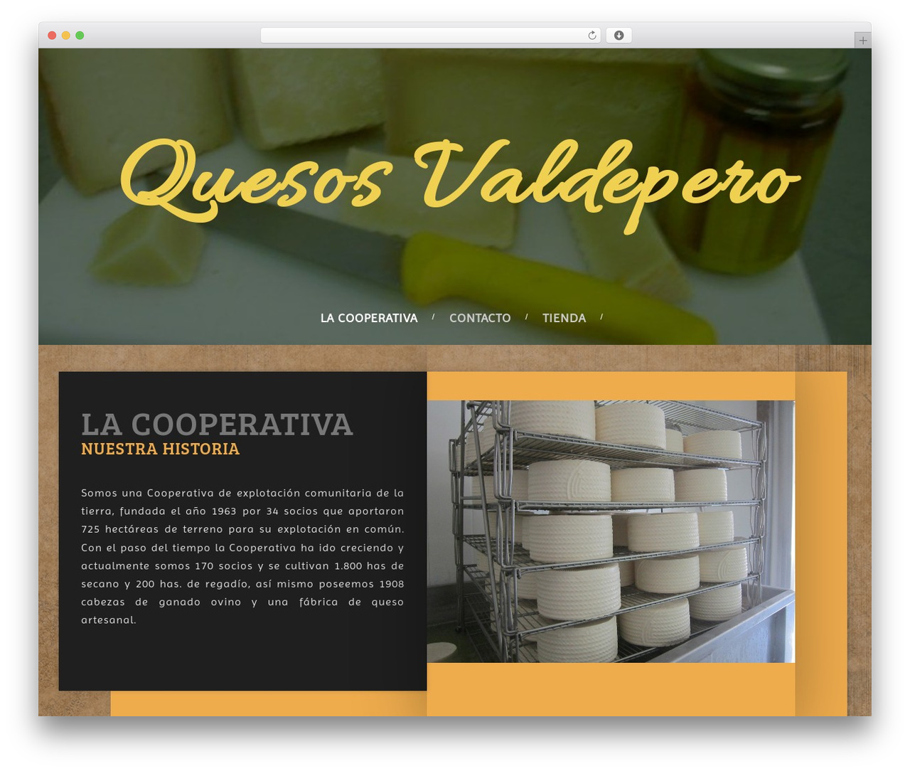 WP theme Untitled - quesosvaldeperocooperativa.com