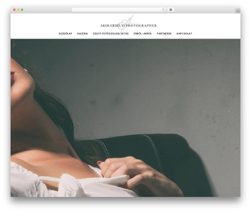 Borano top WordPress theme - ea-foto.hu