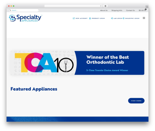 In8sync customization WordPress plugin - specialtyappliances.com