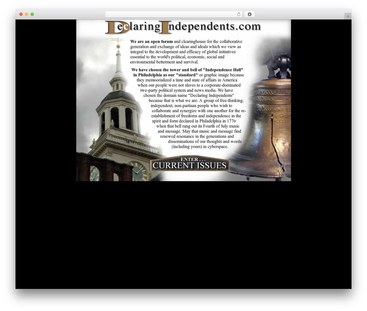 Declaring WordPress theme - declaringindependents.com Declaring WordPress theme - declaringindependents.com