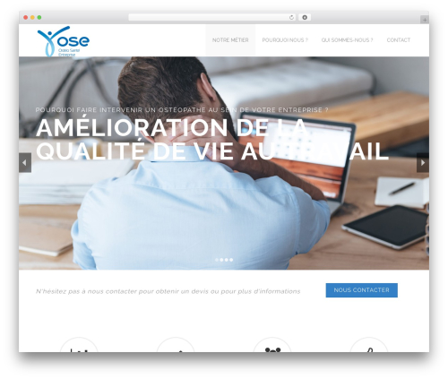 Devoll WordPress theme - osteo-sante-entreprise.fr