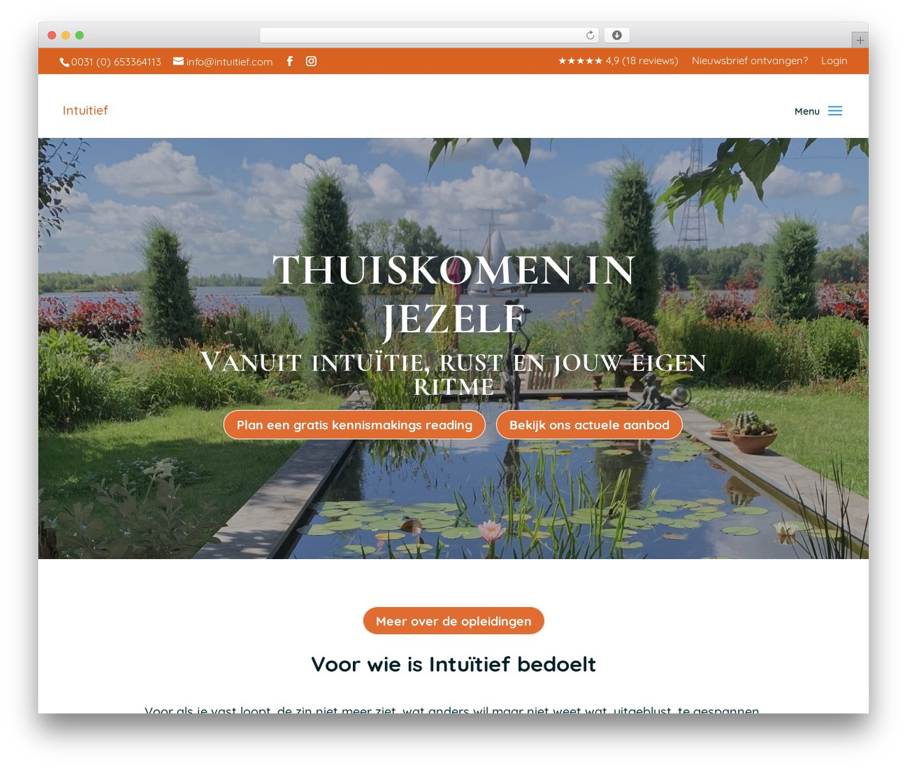 Divi theme WordPress - intuitief.com Divi theme WordPress - intuitief.com