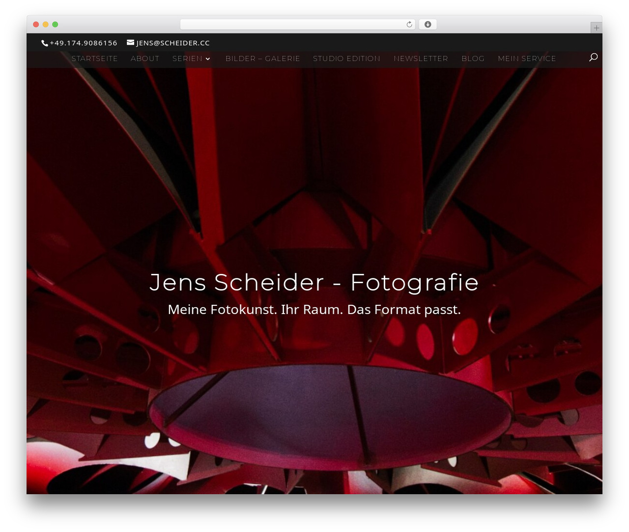 Divi WordPress blog theme - scheider.cc
