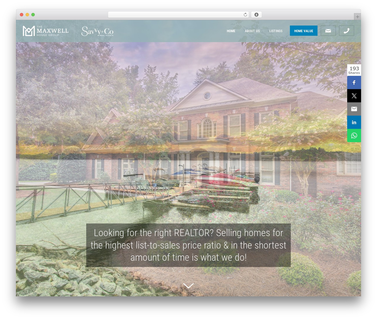 Dynamik-Gen theme WordPress - listmycharlottehome.com