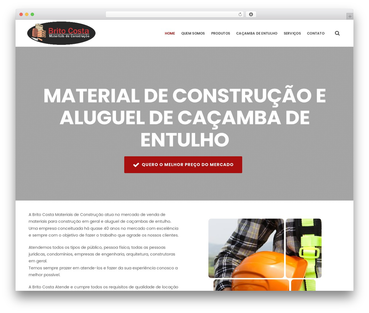 EasyWeb theme WordPress - britocosta.com.br