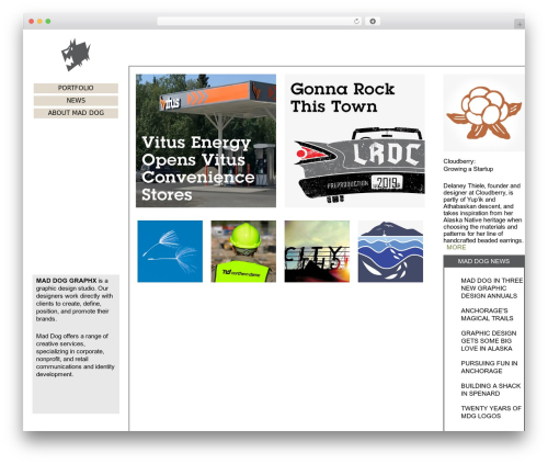 Impreza WordPress theme - thedogpack.com