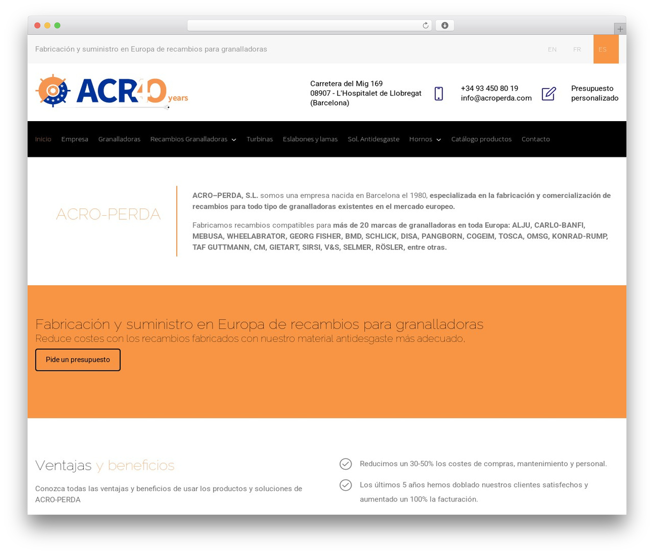 Megafactory WordPress theme - acroperda.com Megafactory WordPress theme - acroperda.com