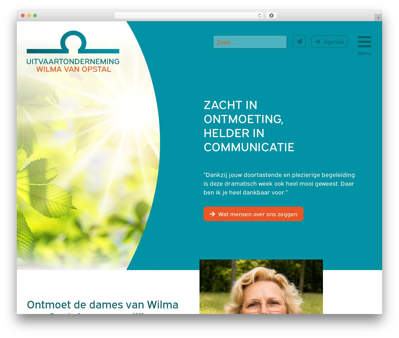 Silvertheme WordPress theme - wilmavanopstal.nl