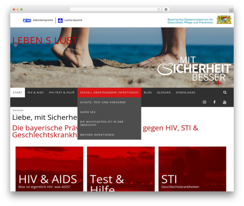 Simone WordPress theme - mitsicherheitbesser.de