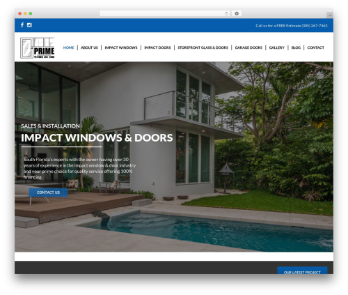 Theme WordPress Renew - primewindowanddoor.com