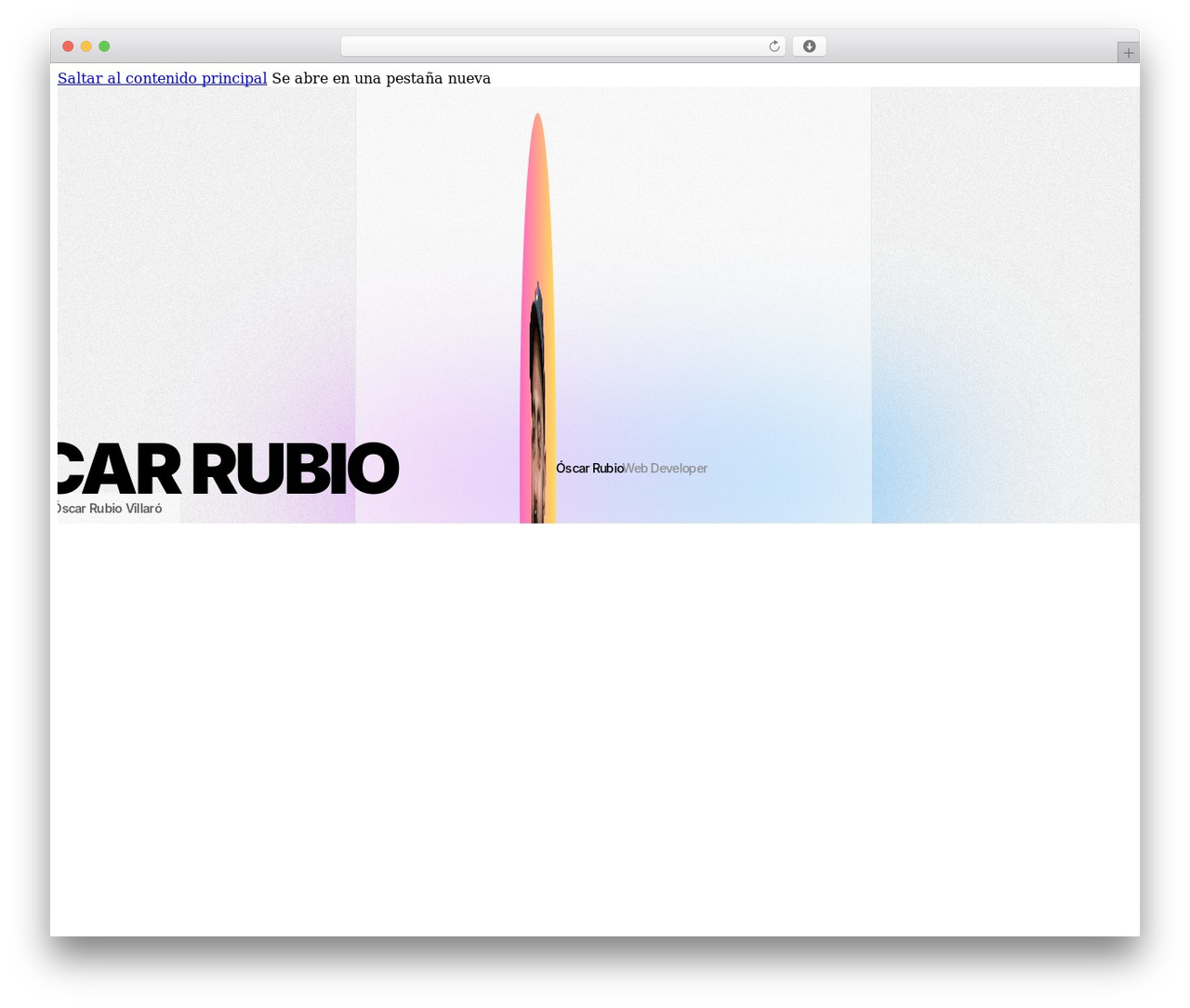 WordPress theme Bricks - oscarrubio.net
