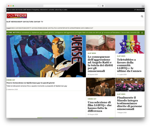 WordPress theme MXDesign Network - gayprider.com