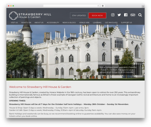 WP Base theme WordPress - strawberryhillhouse.org