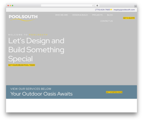 Bt pro WordPress plugin - poolsouth.com