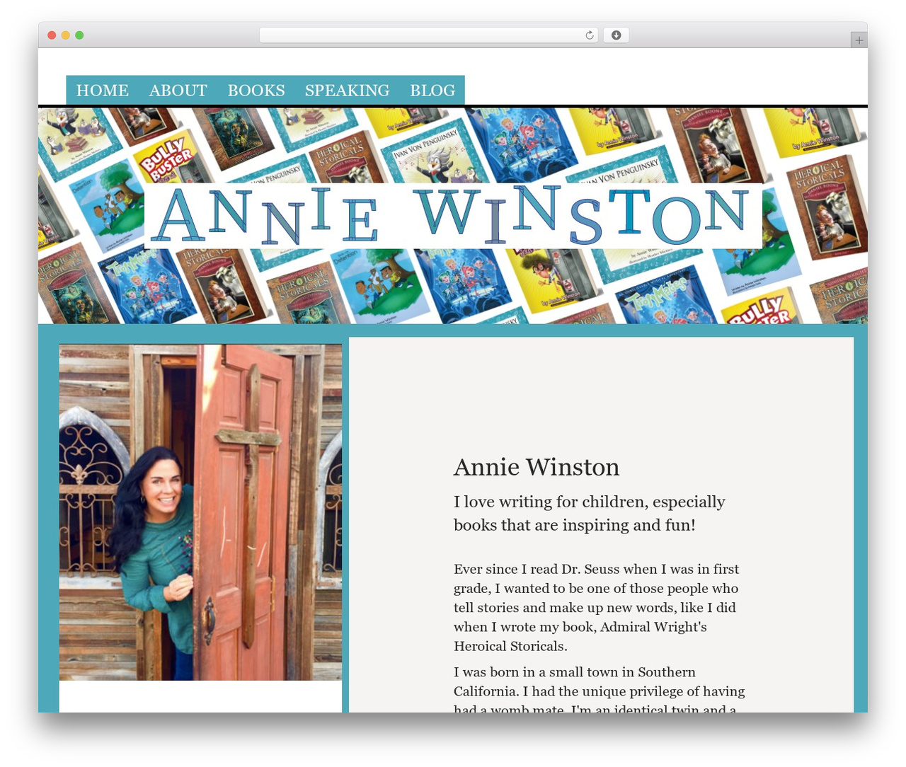 Beaver Builder Theme WordPress theme - anniewinston.com