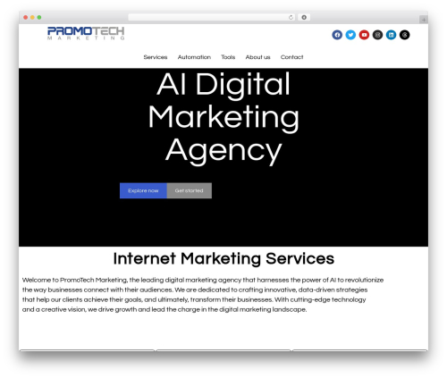 Tenweb builder WordPress plugin - promotechmarketing.com