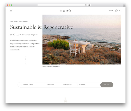 Challenge theme WordPress - suroliving.com